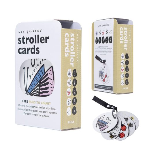Wee Gallery Stroller Cards - I See Bugs To Count