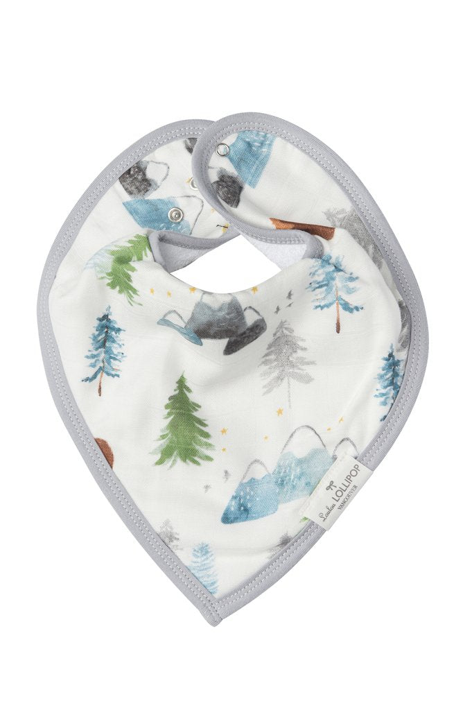 Loulou Lollipop Bandana Bib Set - Adventure Begins