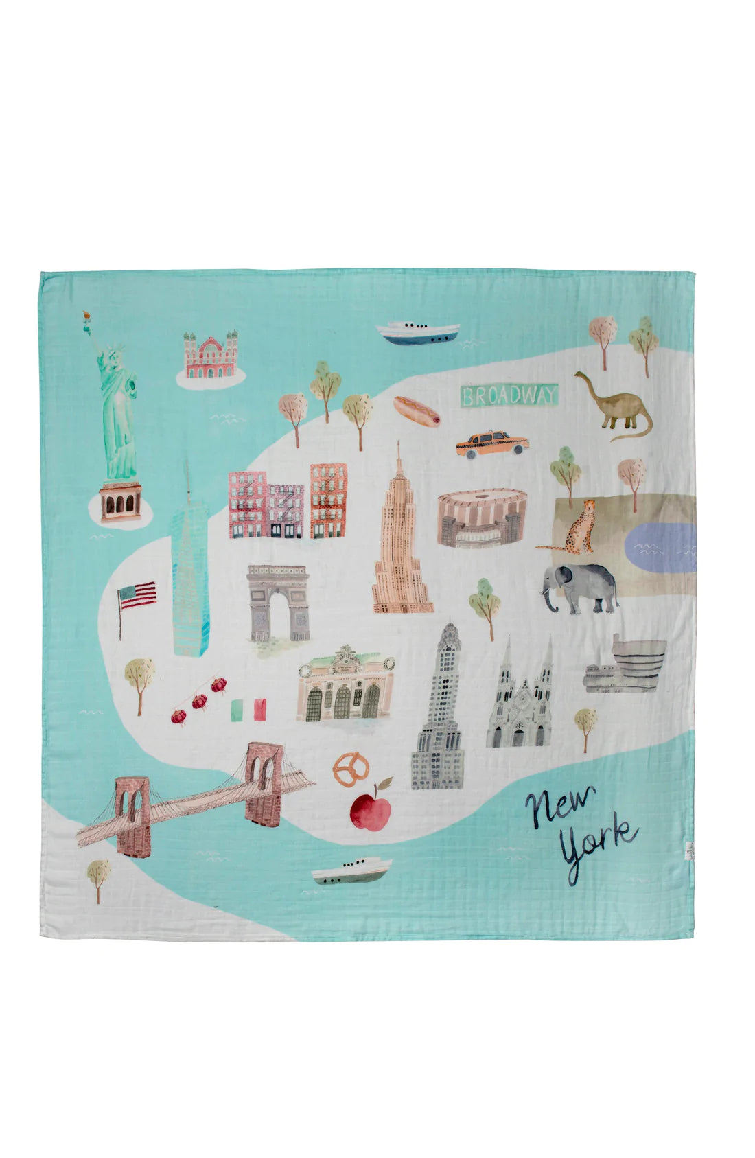 Loulou Lollipop Muslin Swaddle - New York