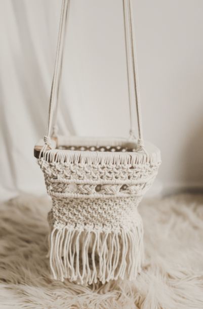 Finn + Emma - Macrame Organic Swing