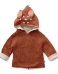 Oeuf Reversible Animal Hoodie