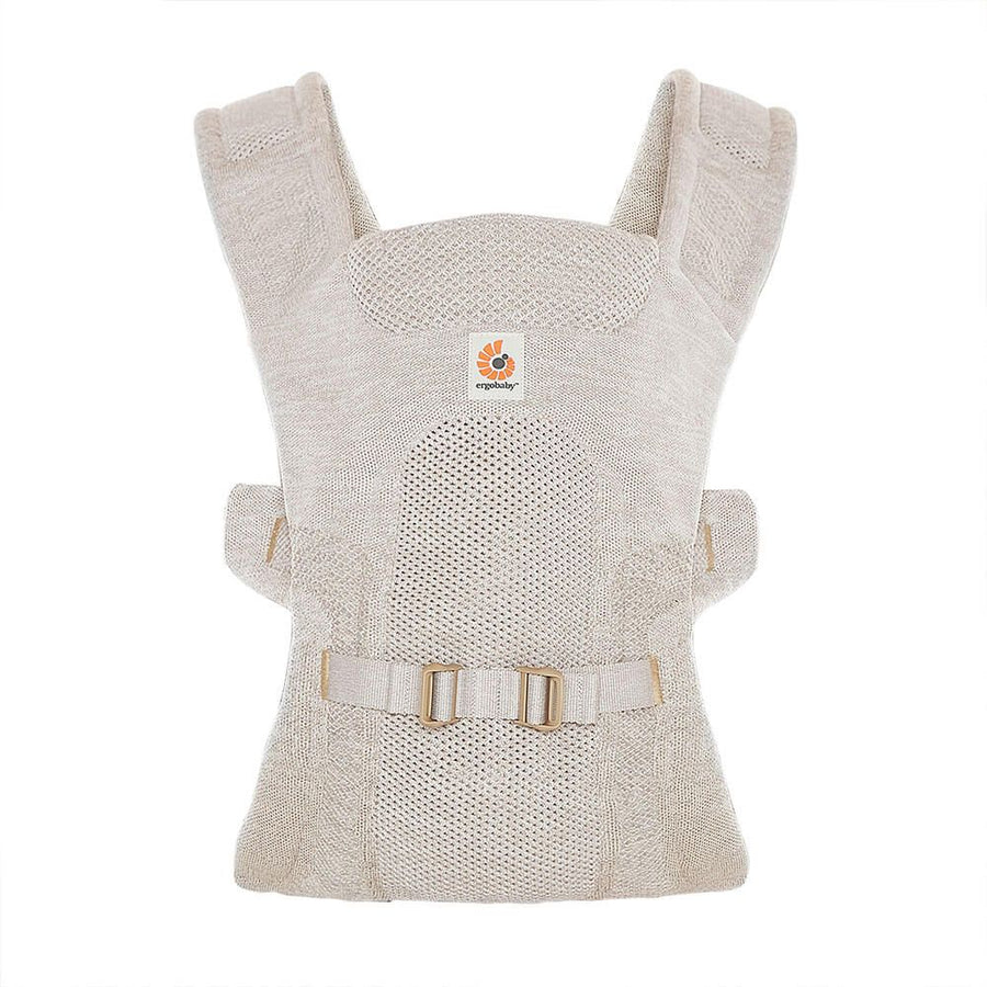 ergobaby aerloom carrier sand ERGOBABY AERLOOM BABY CARRIER – FORMAKNIT STRETCH - Sand
