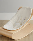 Bloom Coco Stylewood Lounger - Natural with White Seat Pad (SPECIAL ORDER ITEM)