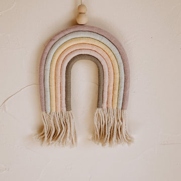 Mia Macrame Rainbow - Pastel
