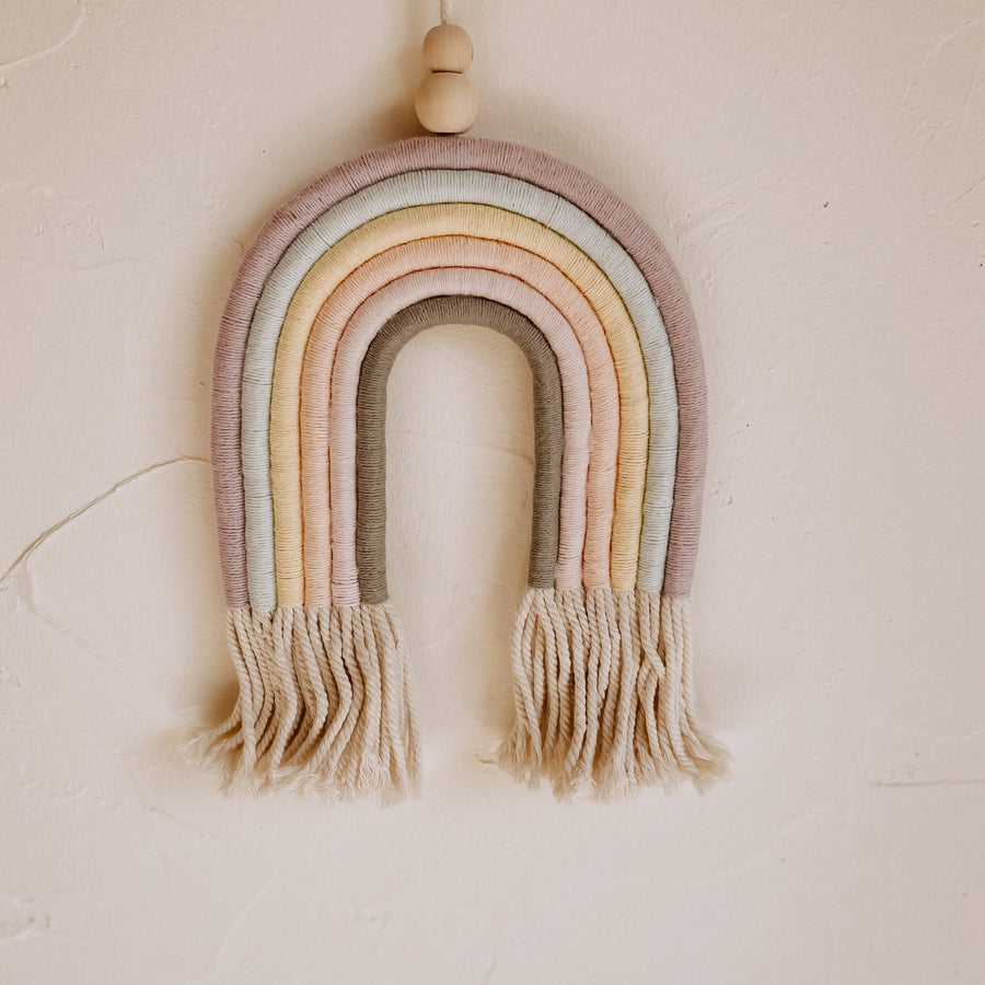 Mia Macrame Rainbow - Pastel