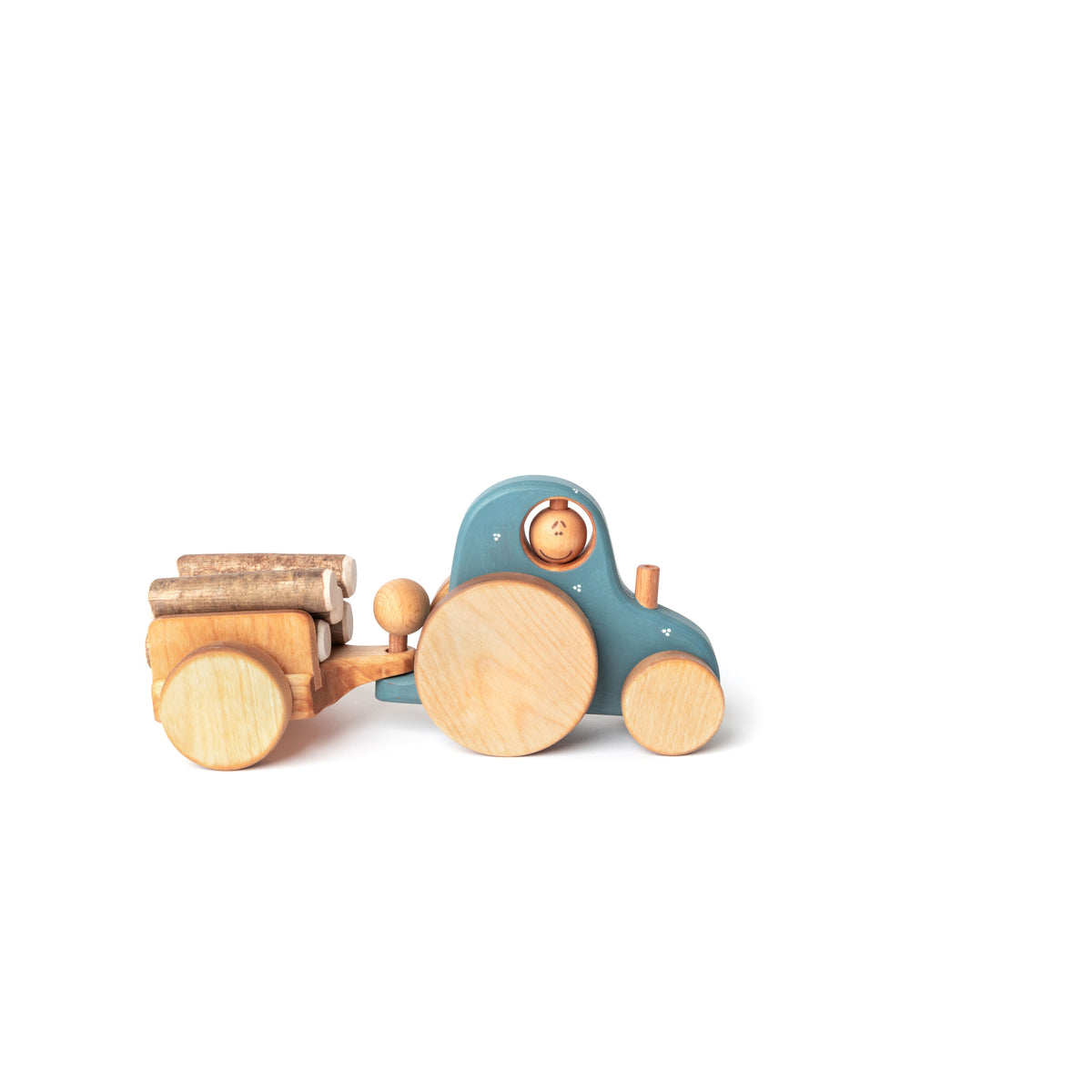 Wooden Tractor Toy