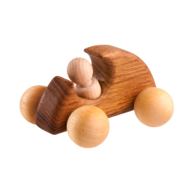 Wooden Car Roller Toy