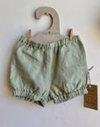 Linen Shorts Noah - Mint Green