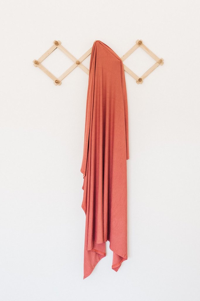 Mebie Baby Stretch Swaddle - Peach