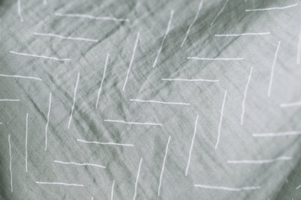 Mebie Baby Fitted Crib Sheets - Desert Sage
