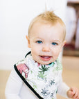 Loulou Lollipop Bandana Bib Set - Sloth