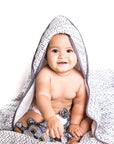 Hooded Towel: Handmade, Block-Printed Cotton Baby/Toddler