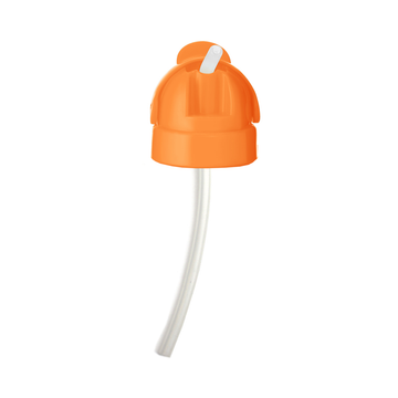 Converts Sippy Cup to Straw Bottle - Orange