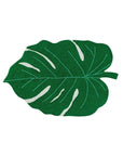 Lorena Canals Monstera Leaf Washable Rug - Green (Special Order Item)