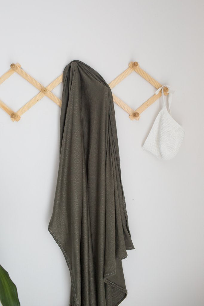 Mebie Baby Stretch Swaddle - Olive