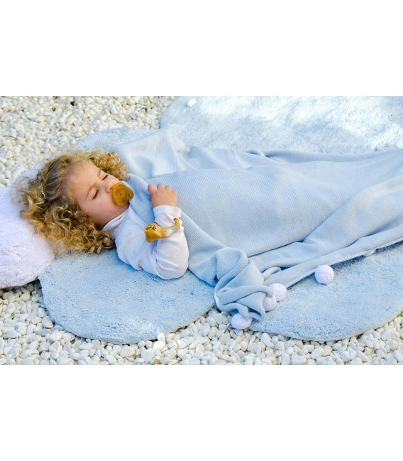 Lorena Canals Puffy Dream Rug - Blue (Special Order Item)