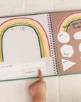Babys First Year Memory Book - Rainbow